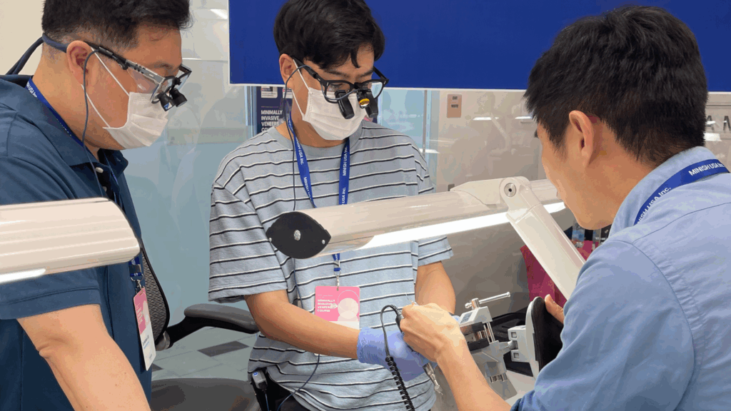 MINISH Veneers training course in Los Angeles with VITA North America and visiting doctors from Korea